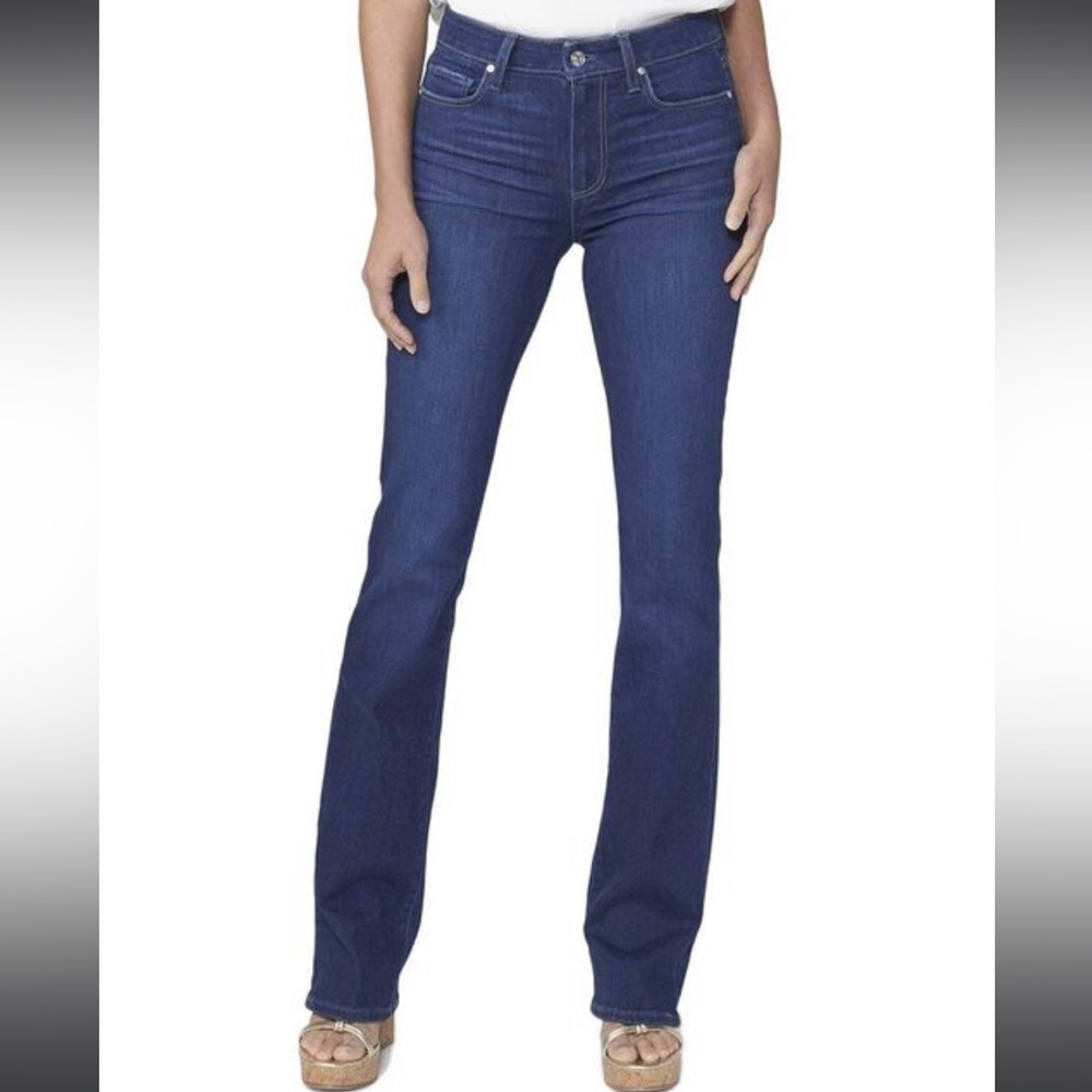 PAIGE Women's Boot Cut Jeans - Indigo